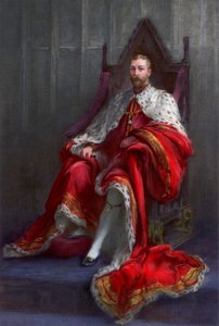Kung George V, året för sin kröning, 1911.