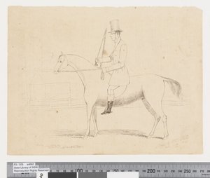 Porträtt av Henry Reeves, 1847 av Walter William Thwaites
