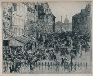Rue Royale, Paris, c1913 av Walter Zeising