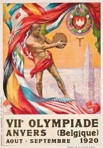 De olympiska sommarspelen 1920 i Antwerpen 1920. av Walter van der Ven