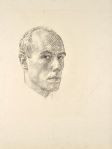Självporträtt av Walther Gamerith