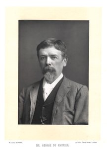 George Du Maurier, brittisk författare och konstnär, c1895.