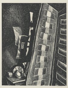 Två dörrar (litho)