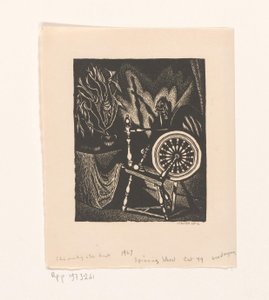 Snurrande hjul av Wanda Gág (signed by artist)