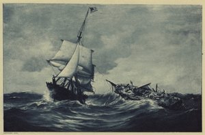 Getingen och fröjden (litho) av Warren Sheppard
