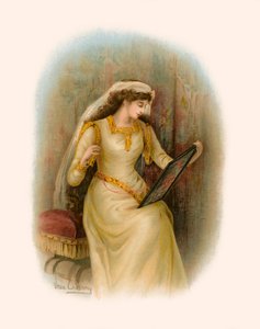 Tennysons Lady of Shalott av Warry