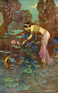 "Sita hittar Rama bland lotusblommor", 1913.