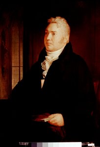 Porträtt av Samuel Taylor Coleridge (1772 - 1834) engelsk poetkritiker och filosof Målning tillskriven Washington Allston (1779-1843) 1800-talets London, National Portrait Gallery
