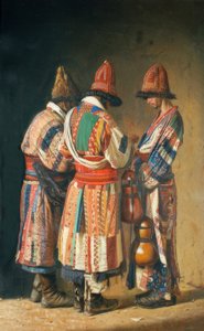 Dervischer i semesterkostymer (Tashkent)
