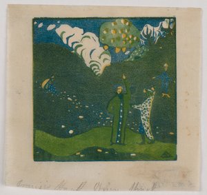 4 exemplar enligt ”Klänge”, s. 71 av Wassily Kandinsky