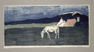 Skymning Skymning, 1904. av Wassily Kandinsky