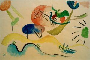 Akvarell nr 2 av Wassily Kandinsky