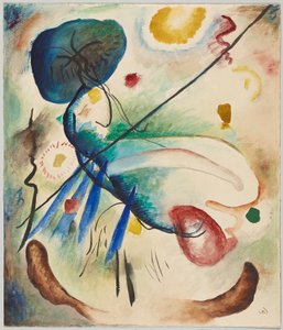 Akvarell med streck av Wassily Kandinsky