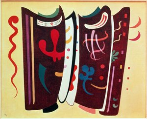 Brun med tillägg av Wassily Kandinsky