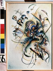 ""Komposition"" Målning av Vassily Kandinsky (eller Wassily Kandinsky eller Kandinskyj av Wassily Kandinsky