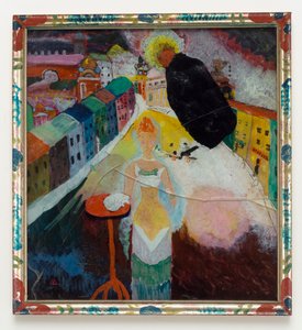 Dam i Moskva av Wassily Kandinsky