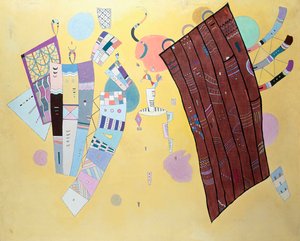 Delikat spänningar av Wassily Kandinsky