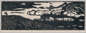 Draken (andra tillståndet) av Wassily Kandinsky