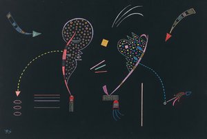 Två kuster, 1938. av Wassily Kandinsky