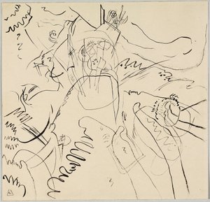 Utkast till "Little Pleasures" av Wassily Kandinsky