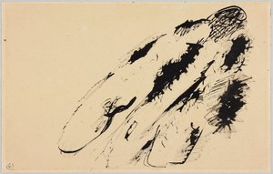 Utkast till "Komposition VII" av Wassily Kandinsky