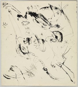 Utkast till "Komposition VII" av Wassily Kandinsky