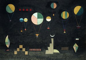grunt-lågt av Wassily Kandinsky