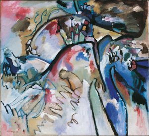 Improvisation 21A av Wassily Kandinsky