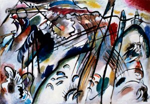 Improvisation 28 (andra versionen) av Wassily Kandinsky