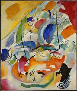 Improvisation 31 Sea Battle av Wassily Kandinsky