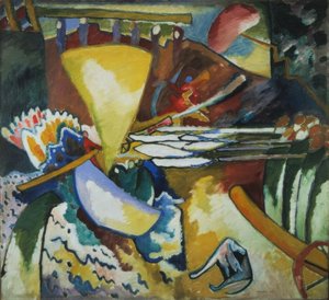 Improvisation II av Wassily Kandinsky