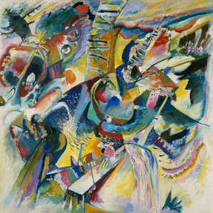 Improvisation Klyfta av Wassily Kandinsky