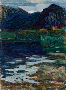 Kochel – Schlehdorf av Wassily Kandinsky