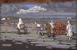 landsväg av Wassily Kandinsky