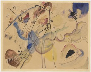 Ofrälse. 1911-12 av Wassily Kandinsky