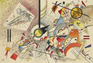 Ofrälse. 1923 av Wassily Kandinsky