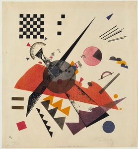 Orange, 1923 av Wassily Kandinsky