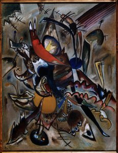 ""Målning med punkter (komposition N. 223)"" Peinture de Vassily Kandinsky (ou Wassily Kandinski eller Kandinskij av Wassily Kandinsky
