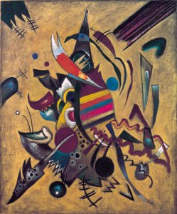 ""Points"" målning av Vassily Kandinsky (eller Wassily Kandinsky eller Kandinskyj av Wassily Kandinsky