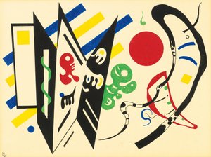 Reciprocal, 1935. av Wassily Kandinsky