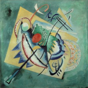 Rotes Oval av Wassily Kandinsky