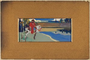 Rysk ryttare av Wassily Kandinsky