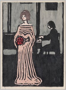 Sångerska av Wassily Kandinsky