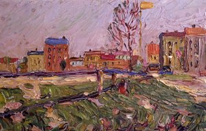 Schwabing, München av Wassily Kandinsky