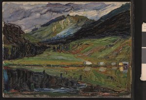 Spitzingsee av Wassily Kandinsky