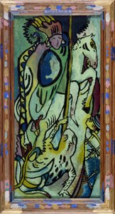 S:t Georg II av Wassily Kandinsky