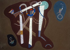 Tre pelare; Tre pelare av Wassily Kandinsky
