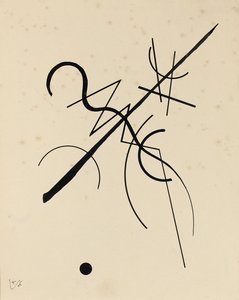 Ritning för punkt och linje till yta av Wassily Kandinsky