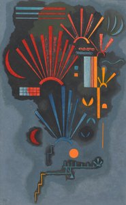 Zunehmen, 1933 (Olja, äggtempera och bläck på papper)