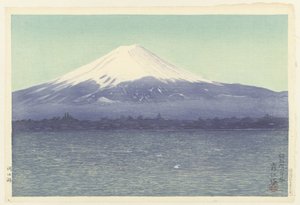 Kawaguchisjön Kawaguchiko (titel på objekt) av Watanabe Kako